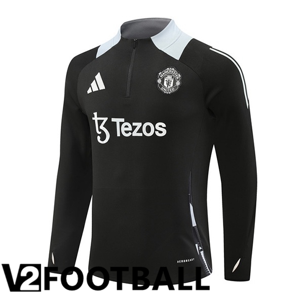 Manchester United Training Sweatshirt Black 2024/2025