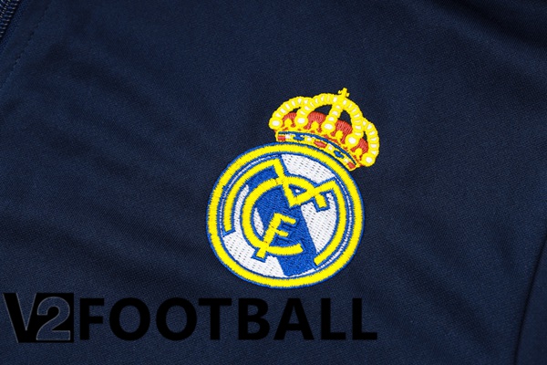 Real Madrid kit Training Tracksuit - Jacket Blue Royal 2024/2025