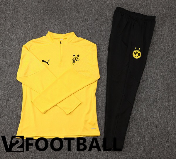 Dortmund BVB Kids kit Training Tracksuit Yellow 2024/2025