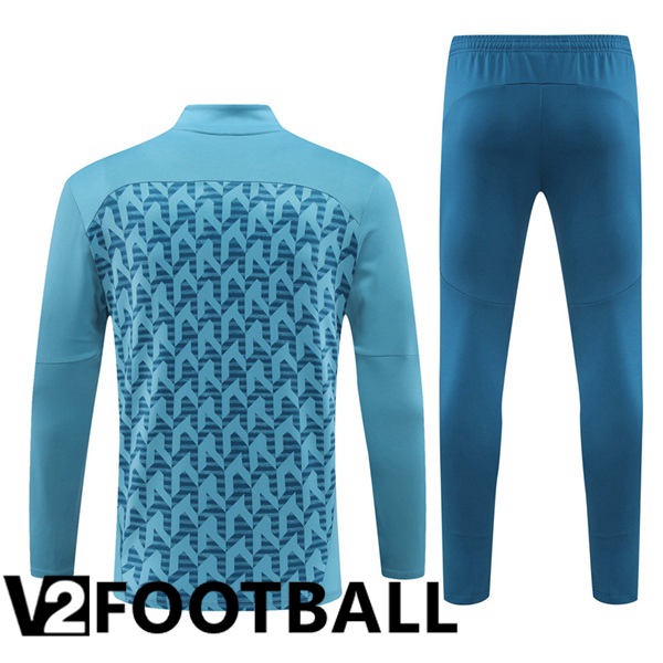 Marseille OM Kids kit Training Tracksuit Green 2024/2025