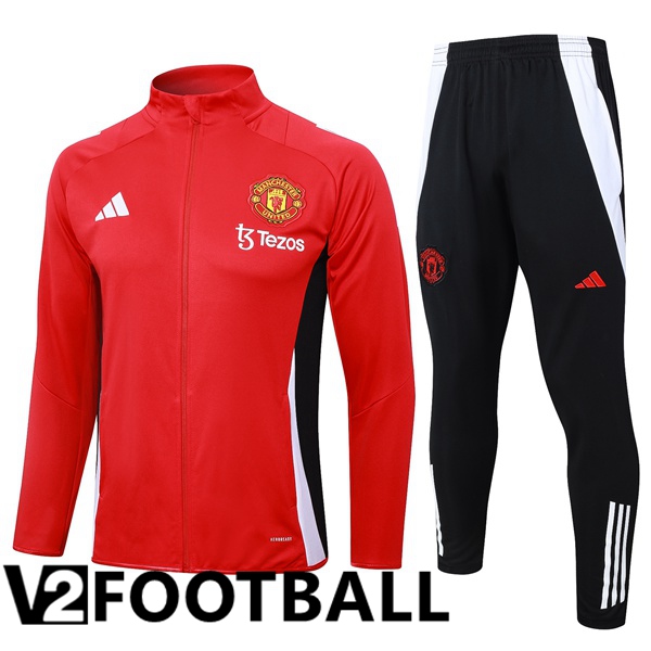 Manchester United kit Training Jacket Suit Red 2024/2025