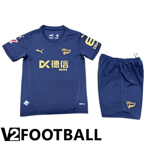 Deportivo Alaves Kids Third Soccer Shirt 2024/2025