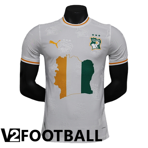 Lvory Coast Soccer Shirt Special Edition White 2024/2025