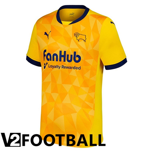 Derby County Away Soccer Shirt 2024/2025