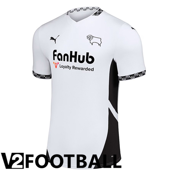 Derby County Home Soccer Shirt 2024/2025
