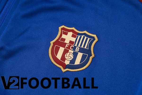 FC Barcelona kit Training Jacket Suit Blue 2024/2025