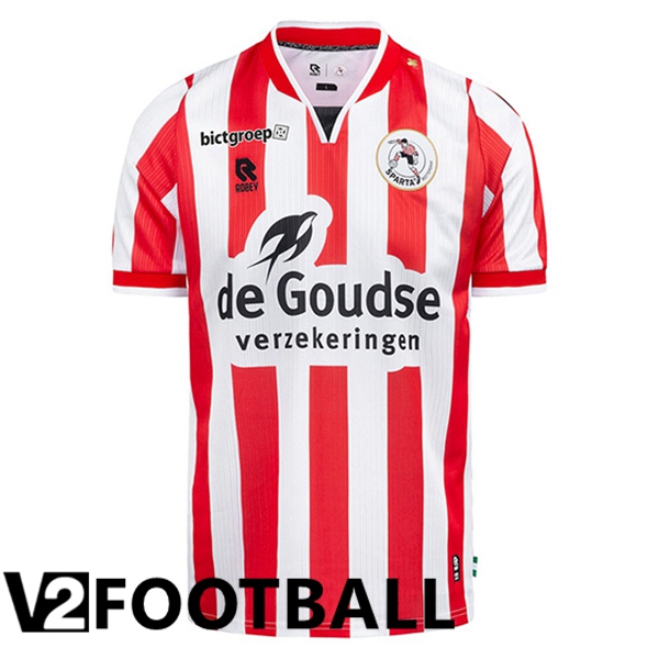 Sparta Rotterdam Home Soccer Shirt 2024/2025