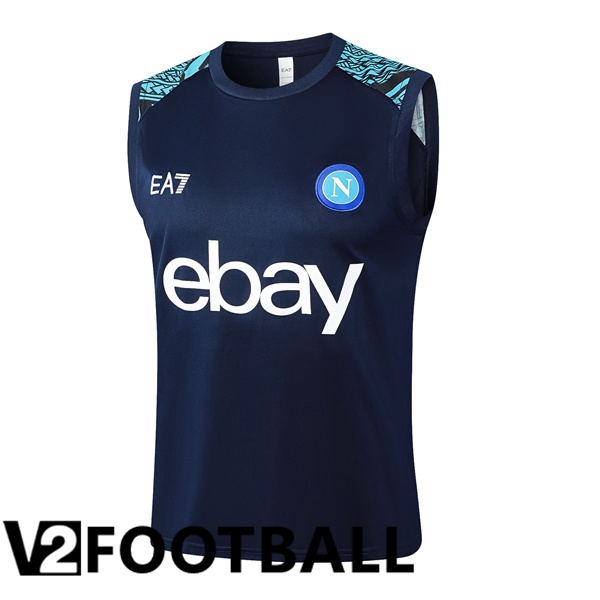 SSC Napoli Gilet Soccer Blue Royal 2024/2025