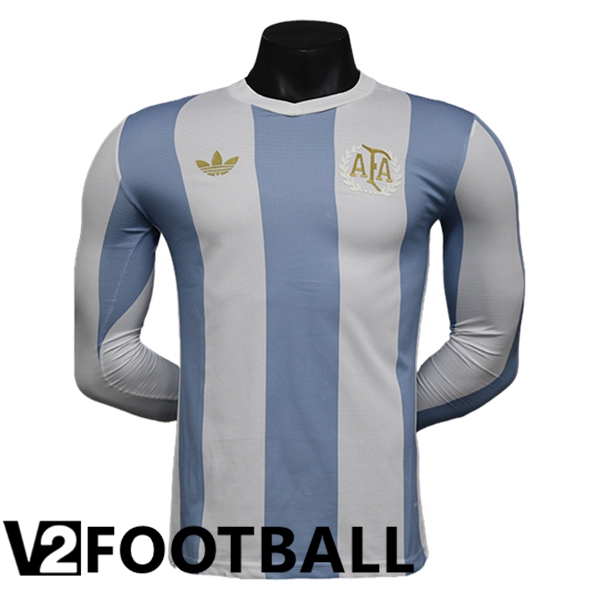 Argentina Soccer Shirt Long sleeve Adidas 50th Anniversary Edition 2024/2025