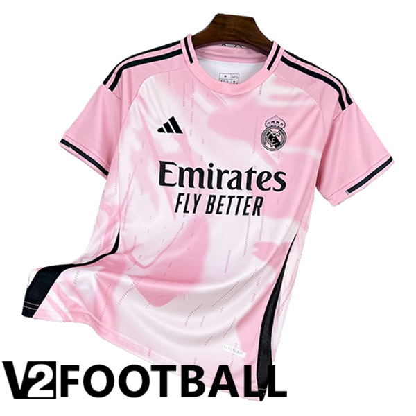 Real Madrid Soccer Shirt Special Edition Pink 2024/2025