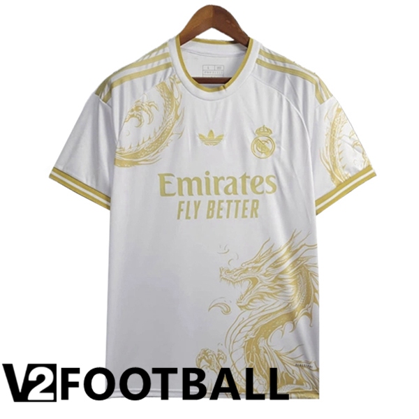 Real Madrid Soccer Shirt Special Edition White 2024/2025