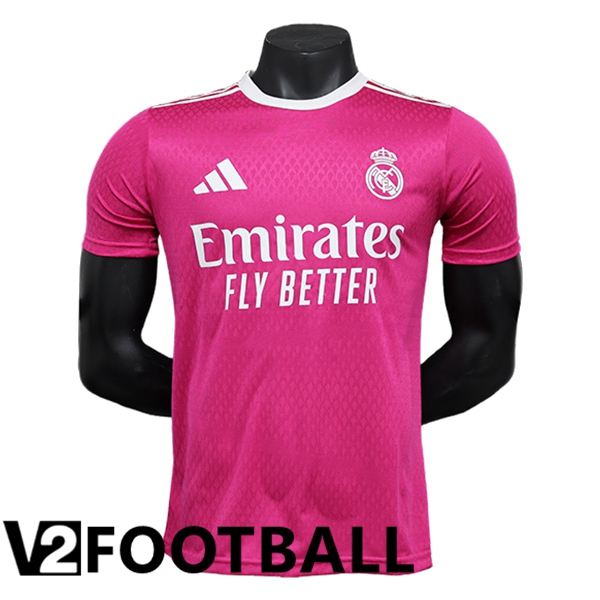 Real Madrid Soccer Shirt Special Edition Pink 2024/2025