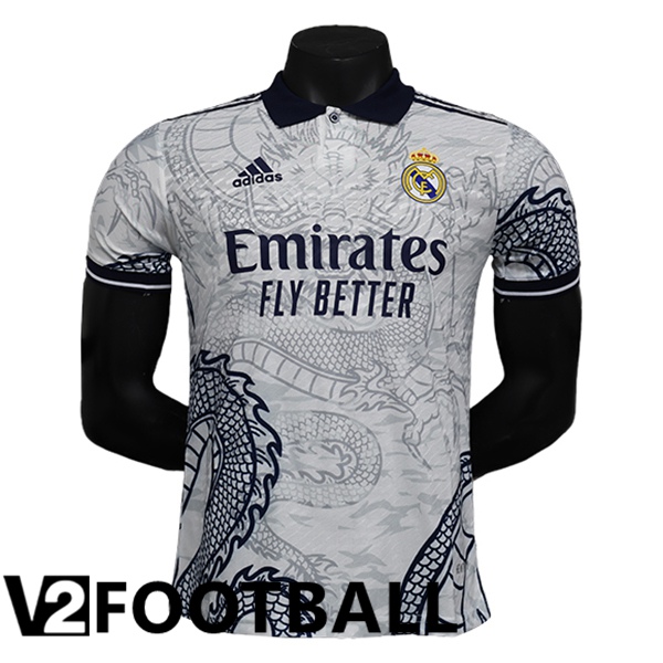 Real Madrid Soccer Shirt Special Edition White/Blue 2024/2025