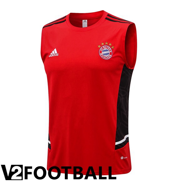 Bayern Munich Football Vest Red 2022/2023