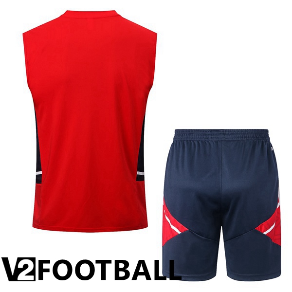 Arsenal Football Vest + Shorts Red 2022/2023