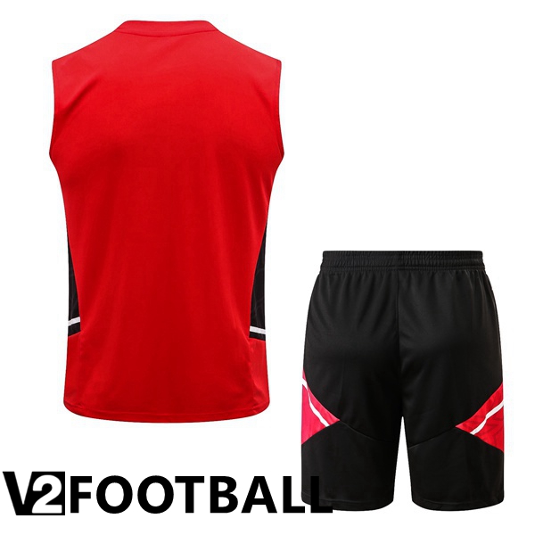 Bayern Munich Football Vest + Shorts Red 2022/2023