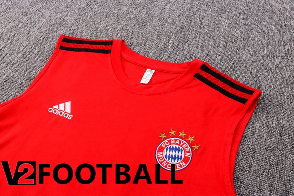 Bayern Munich Football Vest + Shorts Red 2022/2023