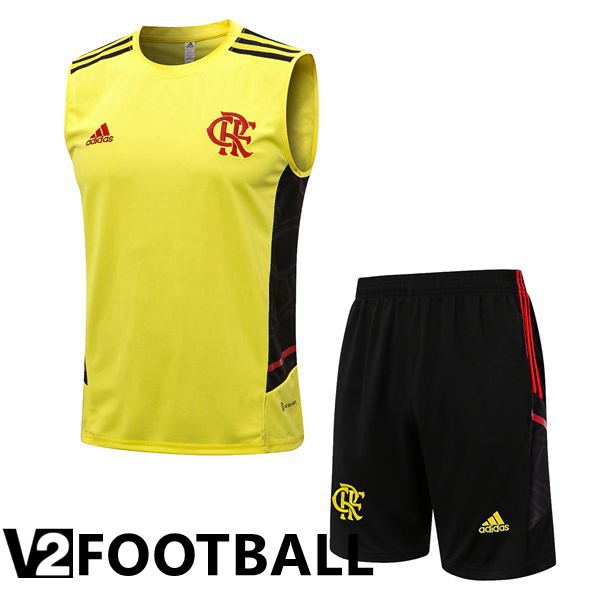 Flamengo Football Vest + Shorts Yellow 2022/2023