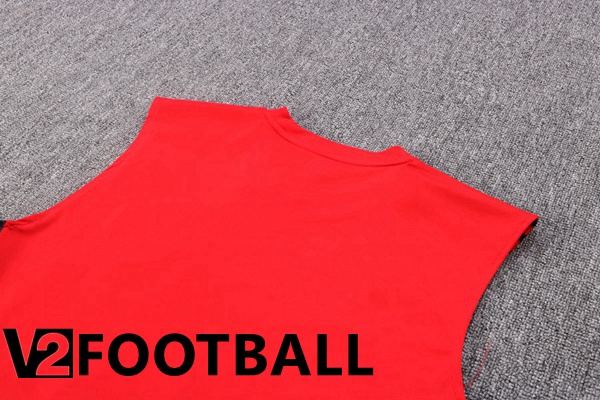 Manchester United Football Vest + Shorts Red 2022/2023