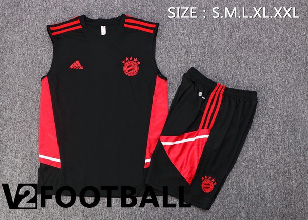 Bayern Munich Football Vest + Shorts Black 2022/2023