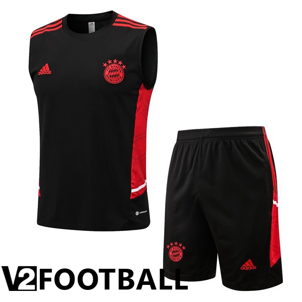 Bayern Munich Football Vest + Shorts Black 2022/2023