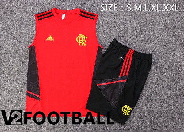 Flamengo Football Vest + Shorts Red 2022/2023