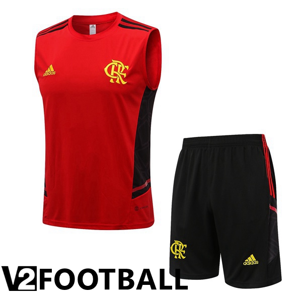 Flamengo Football Vest + Shorts Red 2022/2023