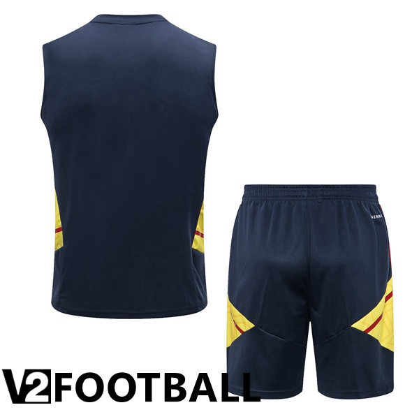 Arsenal Football Vest + Shorts Royal Blue 2022/2023