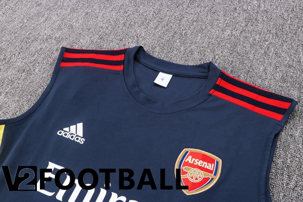 Arsenal Football Vest + Shorts Royal Blue 2022/2023
