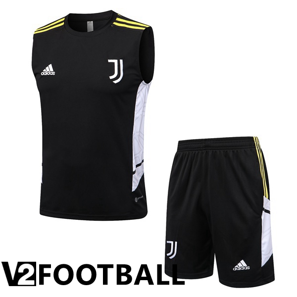 Juventus Football Vest + Shorts Black 2022/2023