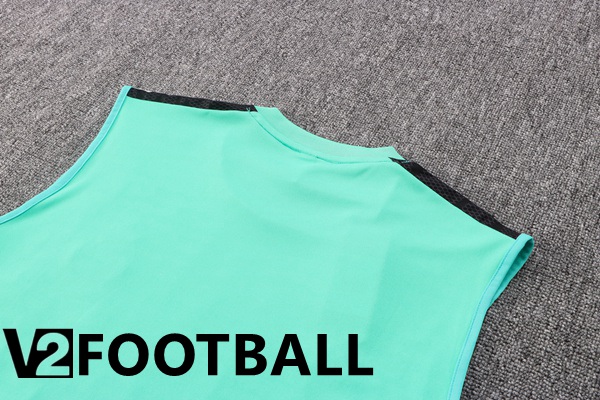 Real Madrid Football Vest + Shorts Green 2022/2023