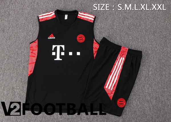 Bayern Munich Football Vest + Shorts Black 2022/2023