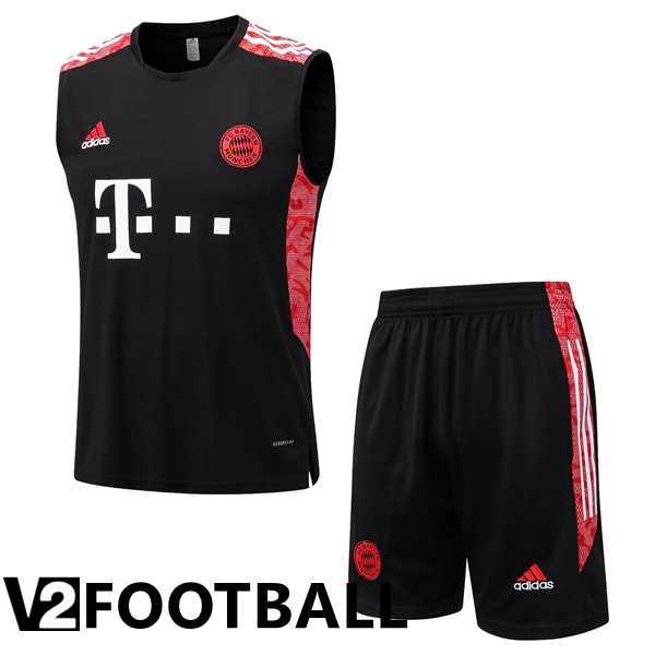 Bayern Munich Football Vest + Shorts Black 2022/2023