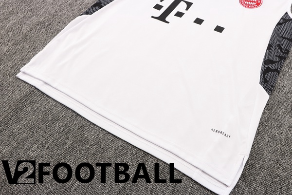 Bayern Munich Football Vest + Shorts White 2022/2023