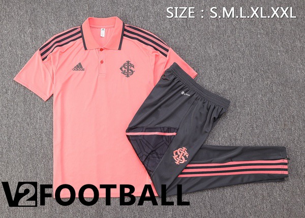 SC Internacional Polo Shirts + Pants Pink 2022/2023