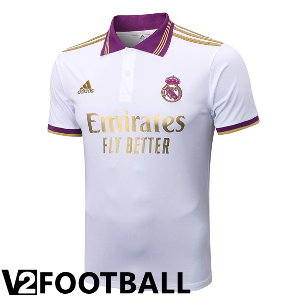Real Madrid Polo Shirts White 2022/2023