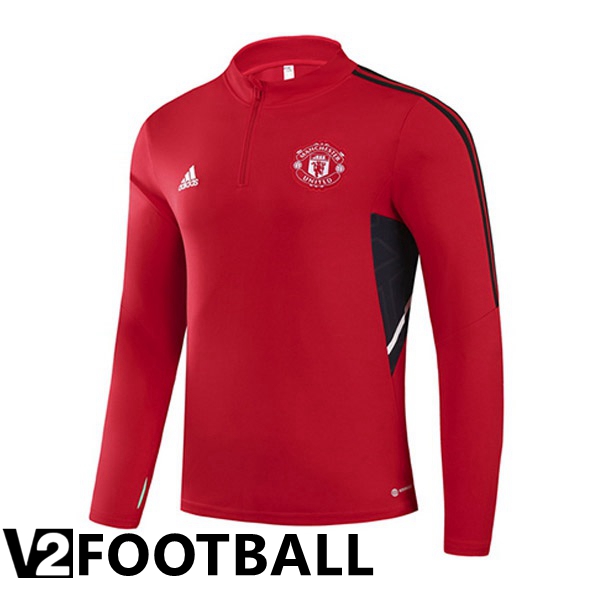 Manchester United Training Sweatshirt Red 2022/2023