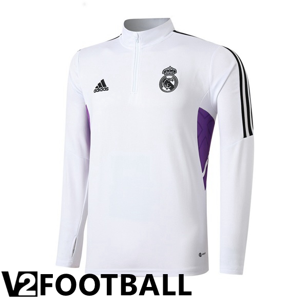 Real Madrid Training Sweatshirt White 2022/2023