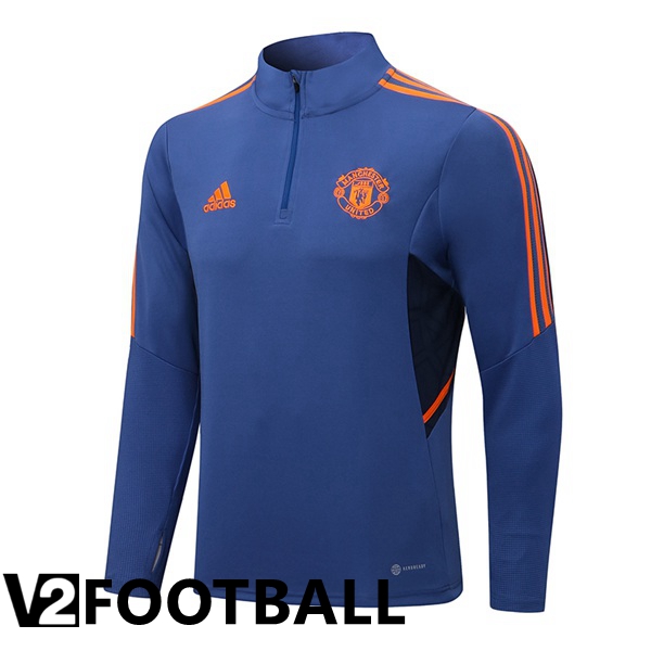 Manchester United Training Sweatshirt Blue 2022/2023