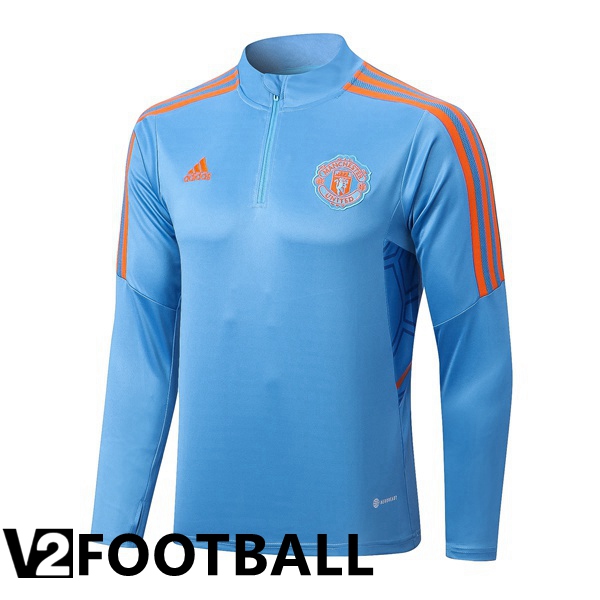 Manchester United Training Sweatshirt Blue 2022/2023