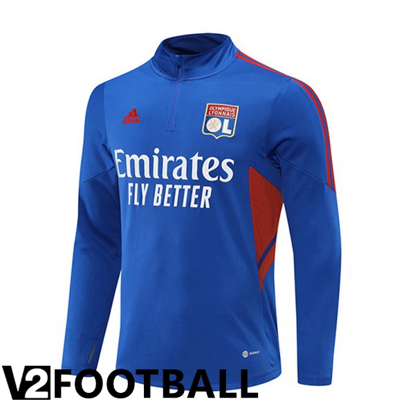 Olympique Lyon Training Sweatshirt Blue 2022/2023