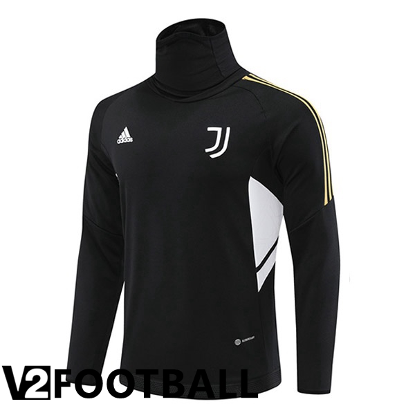 Juventus High collar Training Sweatshirt Black 2022/2023