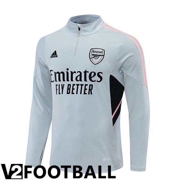 Arsenal Training Sweatshirt Grey 2022/2023