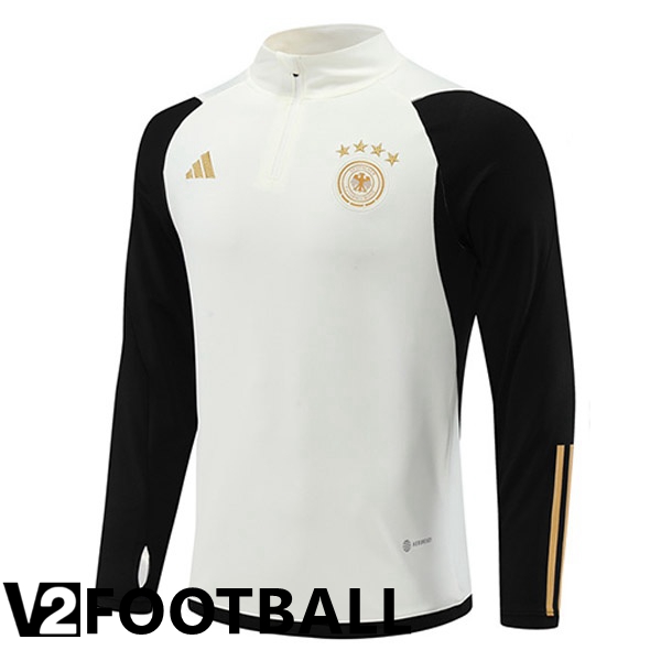 Germany Training Sweatshirt White Black 2022/2023