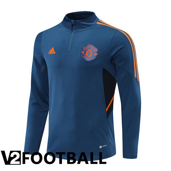 Manchester United Training Sweatshirt Blue 2022/2023