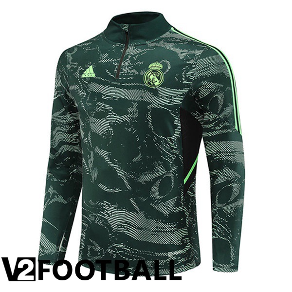 Real Madrid Training Sweatshirt Green 2022/2023