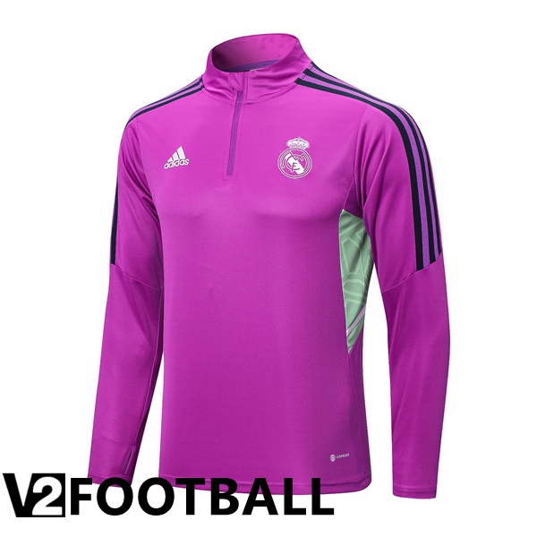 Real Madrid Training Sweatshirt Purple 2022/2023