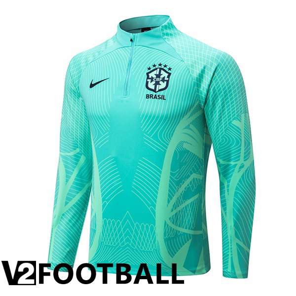 Brazil Training Sweatshirt Green 2022/2023