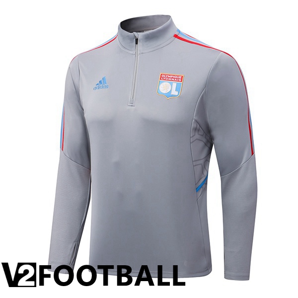 Olympique Lyon Training Sweatshirt Grey 2022/2023