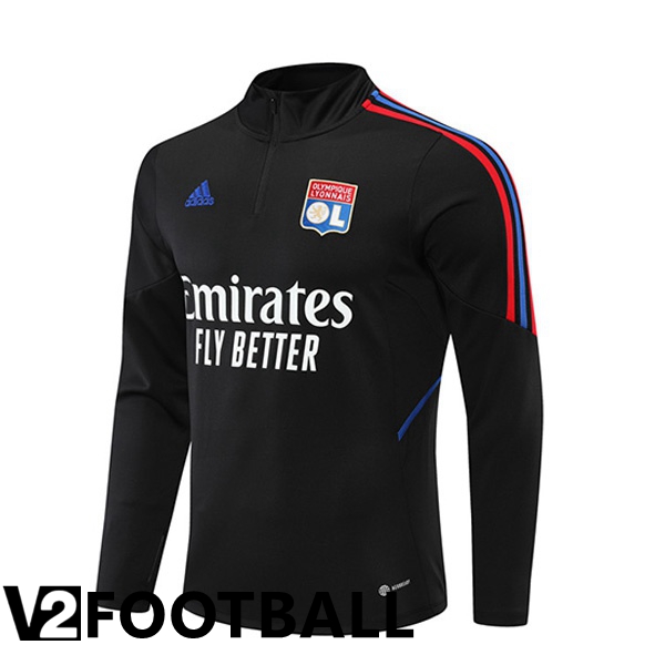 Olympique Lyon Training Sweatshirt Black 2022/2023